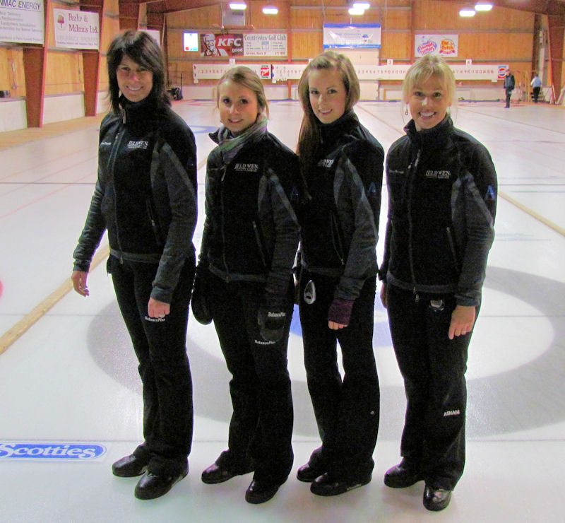 Pre-Scotties winners - Kathy O'Rourke rink