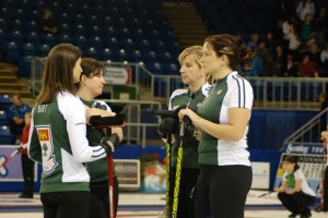 Team Birt at the 2011 Scotties