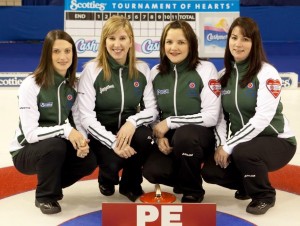 Team Birt at the Scotties
