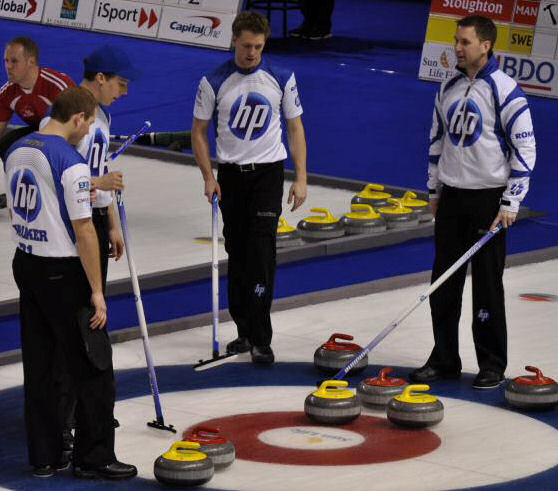 Brad Gushue rink